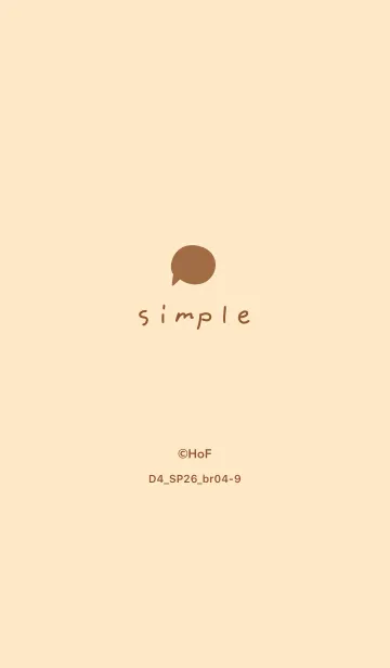 D4_26_ブラウン4-9のLINE着せ替え