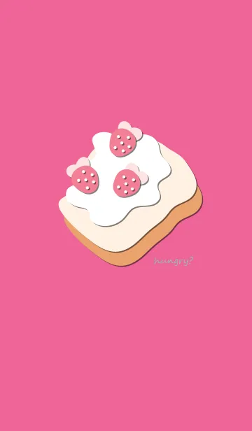 [LINE着せ替え] Le pain with strawberry 77の画像1