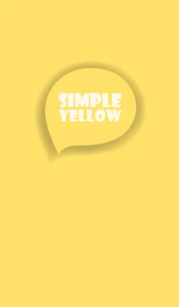 [LINE着せ替え] Love Yellow Button Theme Vr.2 (JP)の画像1