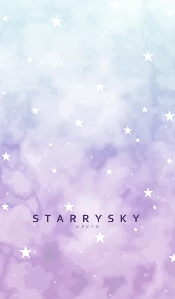 [LINE着せ替え] - STARRY SKY - MEKYM 10の画像1
