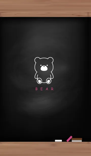 Black Board & BEAR 20のLINE着せ替え