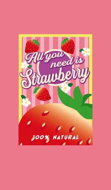 [LINE着せ替え] All you need is Strawberryの画像1