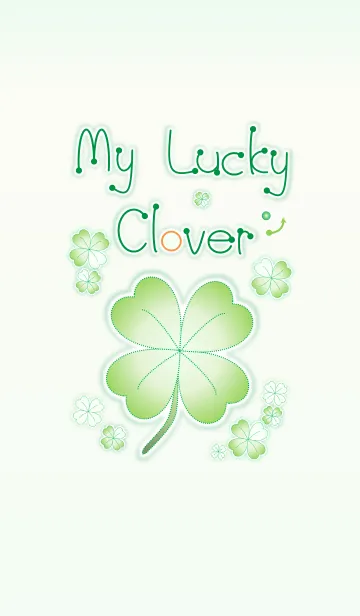 [LINE着せ替え] My Lucky Clover 2.2！ (Green V.1)の画像1