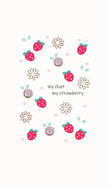 [LINE着せ替え] My chat my strawberry 46の画像1