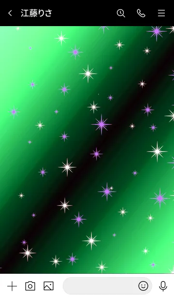 [LINE着せ替え] トゥインクル スター 018の画像3