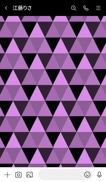 [LINE着せ替え] ザ トライアングル 019の画像3