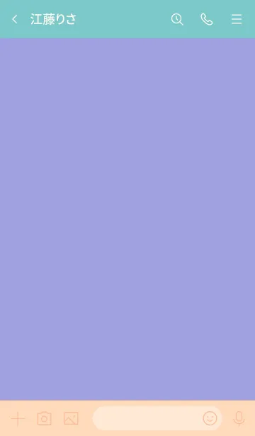 [LINE着せ替え] a4_05_ブルー ベージュ4-9の画像3