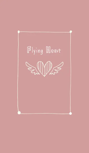 [LINE着せ替え] Fiying heart 2の画像1