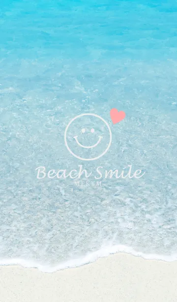 [LINE着せ替え] - Love Beach Smile - MEKYM 35の画像1
