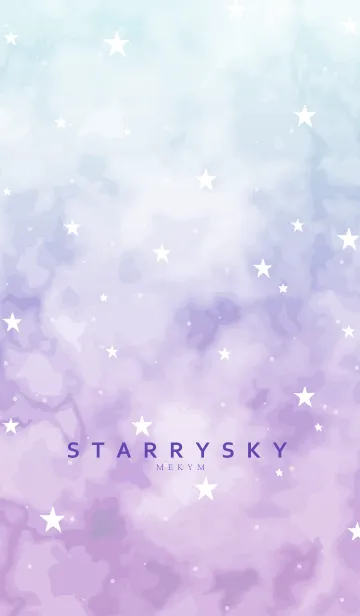 [LINE着せ替え] - STARRY SKY - MEKYM 11の画像1