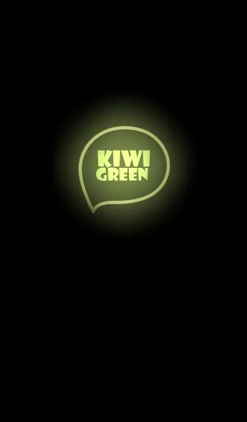 [LINE着せ替え] Kiwi Green Neon Theme (JP)の画像1