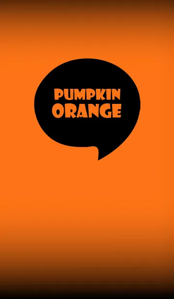 [LINE着せ替え] Pumpkin Orange And Black Vr.6 (JP)の画像1