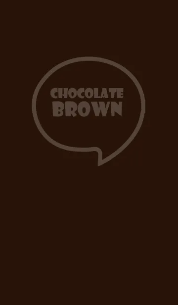 [LINE着せ替え] Love Chocolate Brown Theme Vr.6 (JP)の画像1