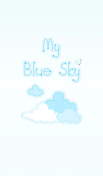 [LINE着せ替え] My Blue Sky 2.1！ (B V.3)の画像1