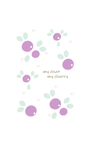 [LINE着せ替え] My chat my cherry 46の画像1