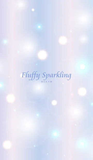[LINE着せ替え] - Fluffy Sparkling - MEKYM 30の画像1