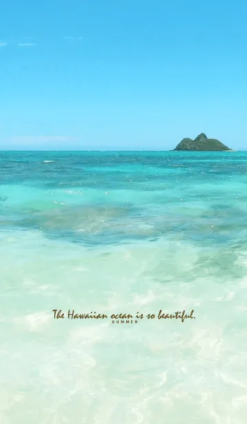 [LINE着せ替え] -Hawaiian ocean is so beautiful-MEKYM 31の画像1