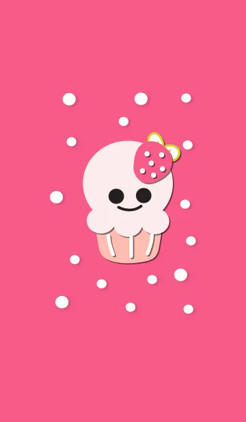 [LINE着せ替え] lovely smily cake 59 :)の画像1