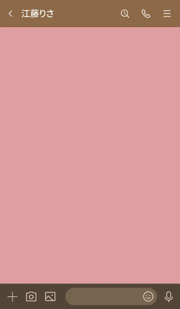 [LINE着せ替え] a7_05_レッド2 ブラウン3-6の画像3