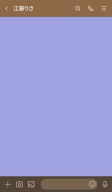 [LINE着せ替え] a7_05_ブルー ブラウン3-6の画像3