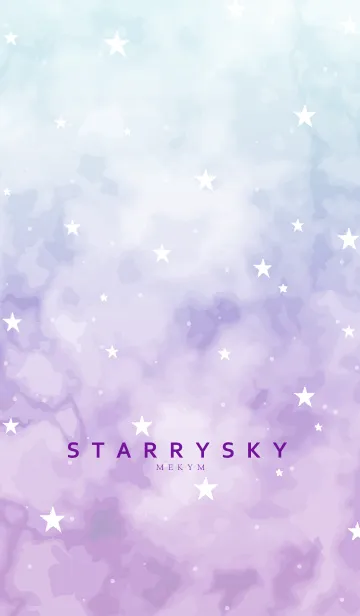 [LINE着せ替え] - STARRY SKY - MEKYM 12の画像1