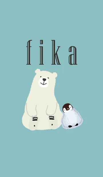 [LINE着せ替え] 「fika」～北欧風～の画像1
