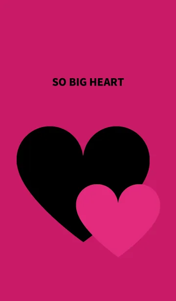 [LINE着せ替え] SO BIG HEARTの画像1