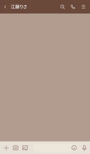 [LINE着せ替え] a8_14_ベージュ3 ブラウン2-9の画像3