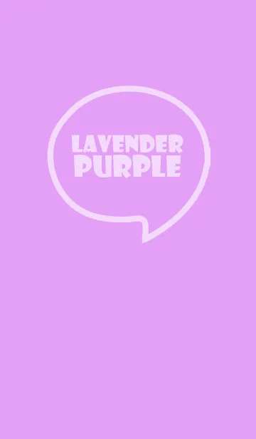 [LINE着せ替え] Love Lavender Purple Theme Vr.6 (JP)の画像1