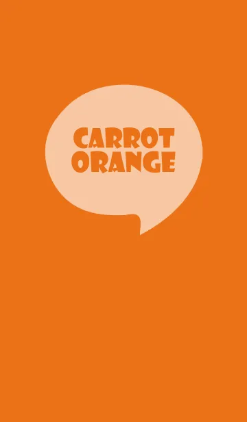 [LINE着せ替え] Carrot Orange Theme Vr.6 (JP)の画像1