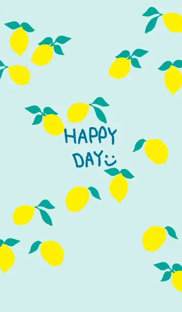 [LINE着せ替え] レモン グリーン3の画像1