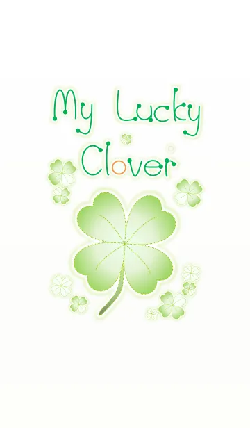 [LINE着せ替え] My Lucky Clover 3！ (Green V.3)の画像1