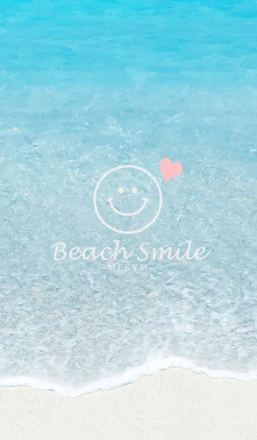 [LINE着せ替え] - Love Beach Smile - MEKYM 36の画像1