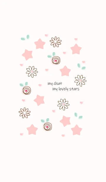 [LINE着せ替え] My chat my lovely stars 12の画像1