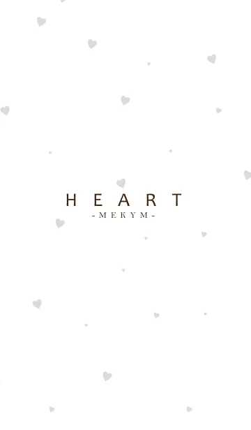 [LINE着せ替え] HEART Gray-MEKYM- 5の画像1