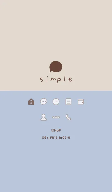 [LINE着せ替え] O9+13_ホワイトアッシュ ブラウン2-6の画像1