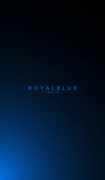 [LINE着せ替え] ROYALBLUELIGHT -MEKYM-の画像1