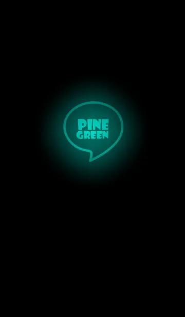 [LINE着せ替え] Pine Green Neon Theme Vr.4 (JP)の画像1