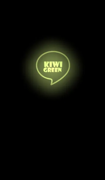 [LINE着せ替え] Kiwi Green Neon Theme Vr.4 (JP)の画像1