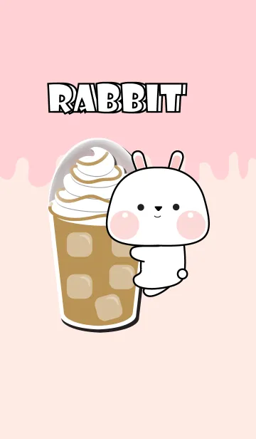 [LINE着せ替え] Mini White Rabbit & Foods Theme (JP)の画像1