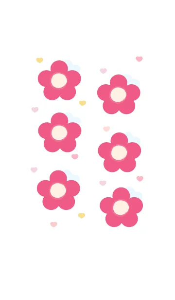 [LINE着せ替え] Lovely mini flower 139 :)の画像1