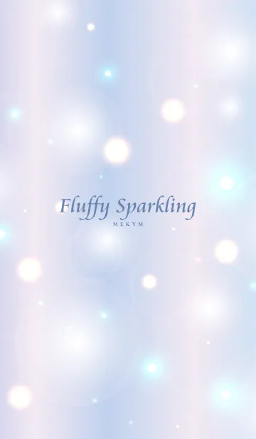 [LINE着せ替え] - Fluffy Sparkling - MEKYM 32の画像1