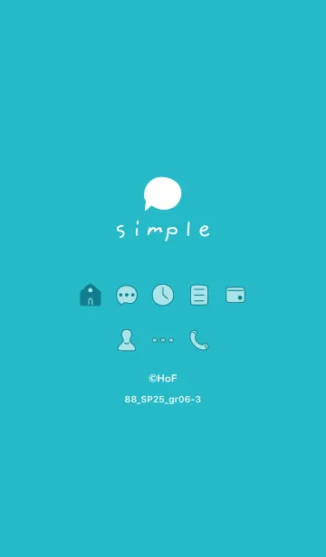 [LINE着せ替え] 88_25_グリーン6-3の画像1