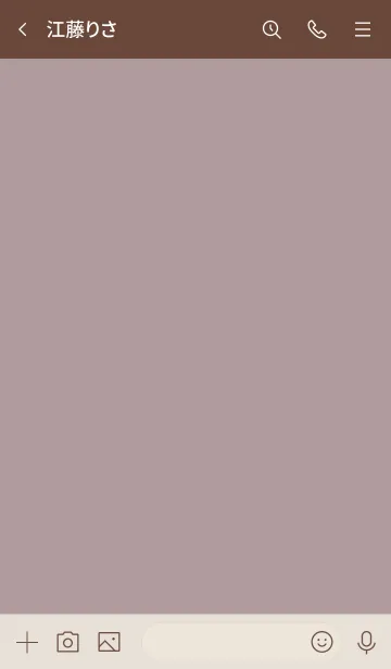 [LINE着せ替え] P0_13_ショコラ ブラウン2-7の画像3