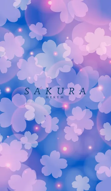 [LINE着せ替え] SAKURA -Cherry Blossoms- NIGHT 2の画像1