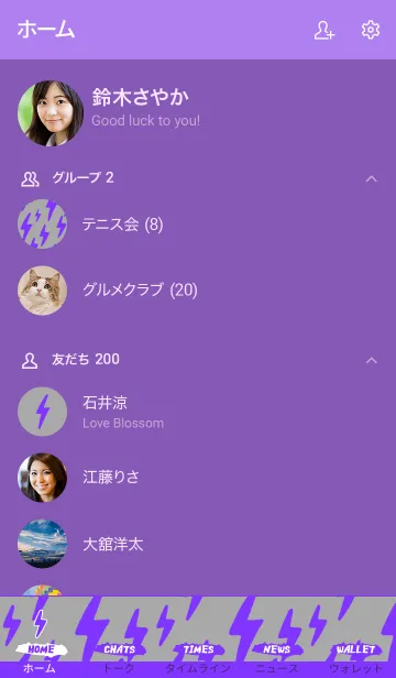 [LINE着せ替え] ザ サンダー 12の画像2