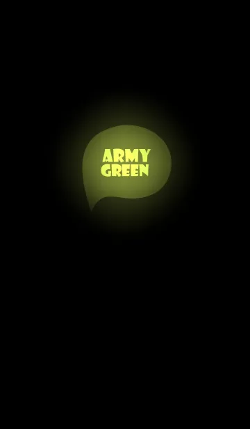 [LINE着せ替え] Army Green In Black Vr.2 (JP)の画像1