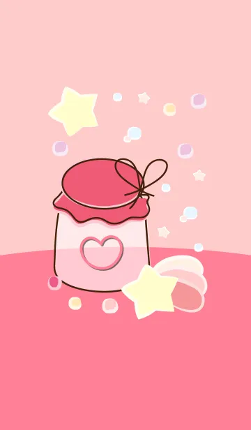 [LINE着せ替え] Little jar little heart 12の画像1