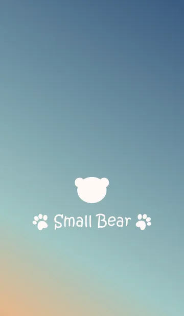 [LINE着せ替え] Small Bear *SKY2*の画像1