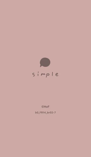 b0+14_ピンク ブラウン2-9のLINE着せ替え